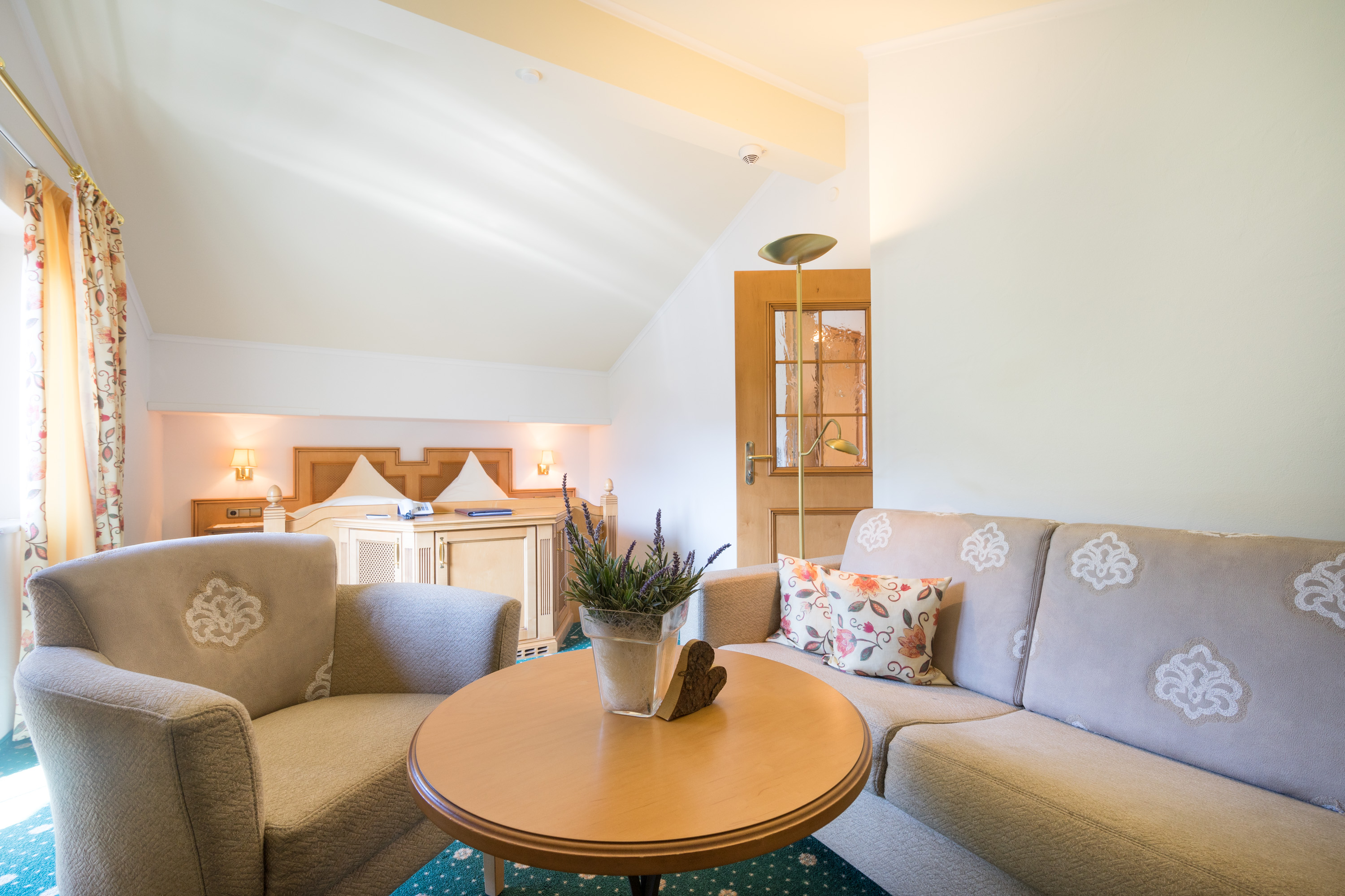 Wanderhotel: Beispielbild eines unserer Zimmer im Heuwirt - Hotel Berwanger Hof