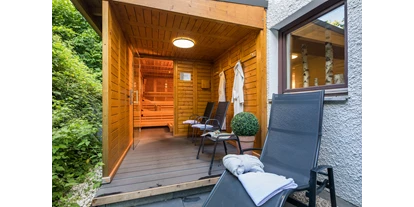 Wanderurlaub - Fahrstuhl - Bayern - Finnische Außensauna im AktiVital Hotel - AktiVital Hotel