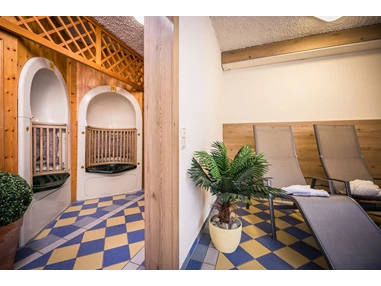 Wanderhotel: Kraxenofen (Heusauna) und Ruheliegen im AktiVital Hotel - AktiVital Hotel