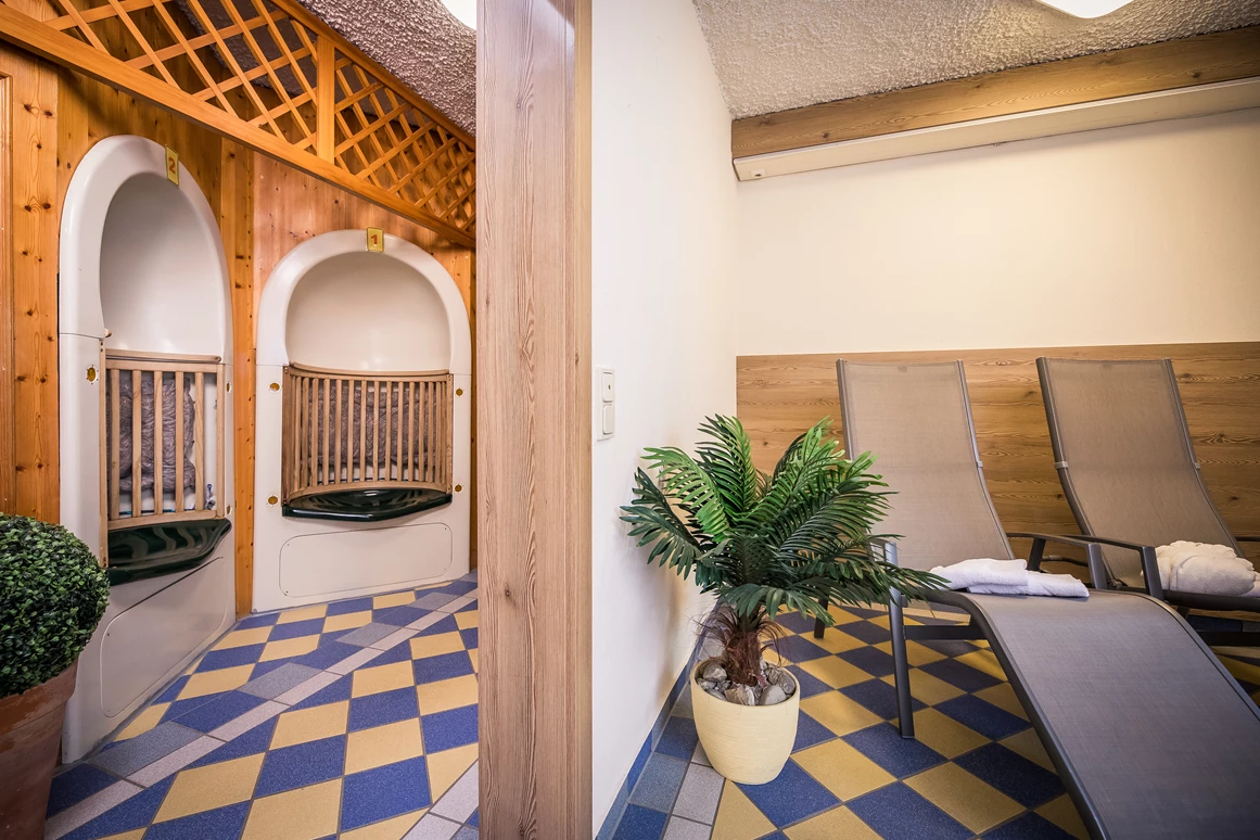 Wanderhotel: Kraxenofen (Heusauna) und Ruheliegen im AktiVital Hotel - AktiVital Hotel