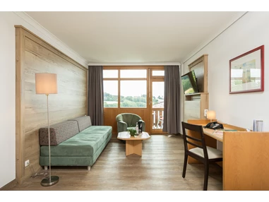 Wanderhotel: Zimmerbeispiel Junior Suite im AktiVital Hotel - AktiVital Hotel