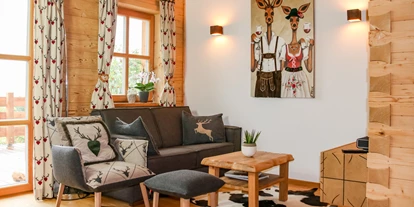 Wanderurlaub - Ostbayern - Gemütlicher Wohnbereich - Das Wistlberg - Wohlfühlchalet