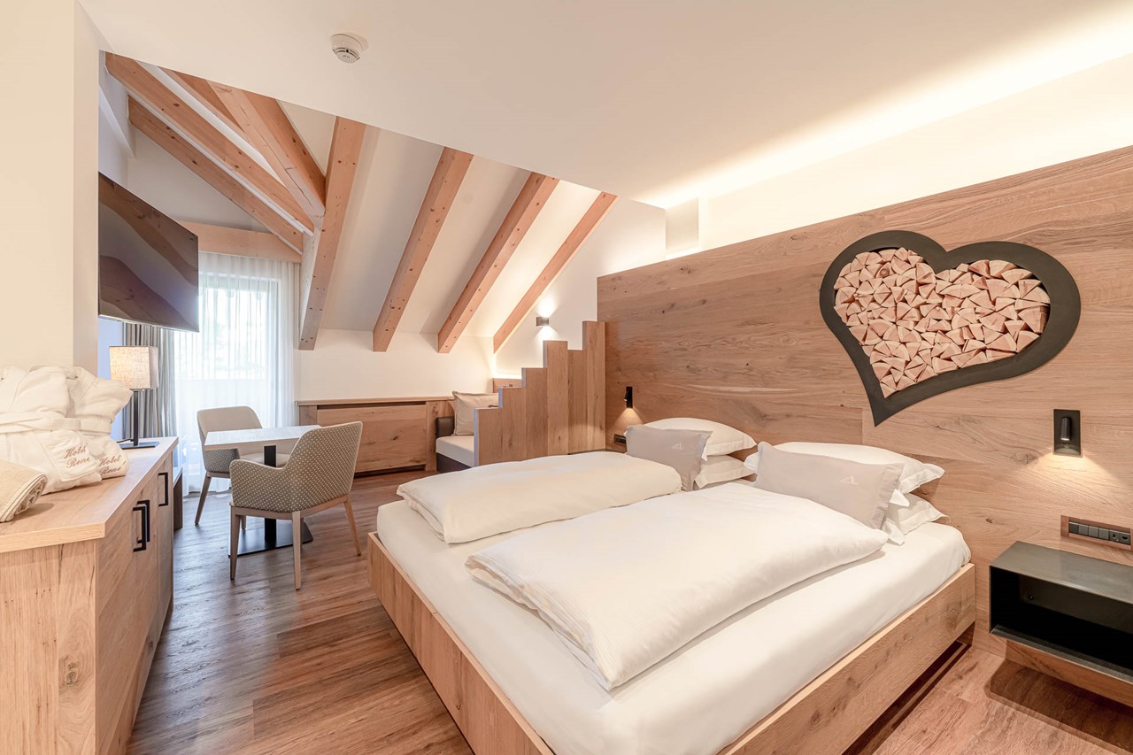 Renè - Dolomites Boutique Hotel Zimmerkategorien Junior Suite