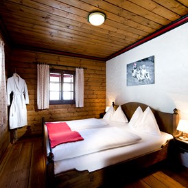 Wanderhotel: Schlafzimmer Ausstattung Gipfel - Slow Travel Resort Kirchleitn