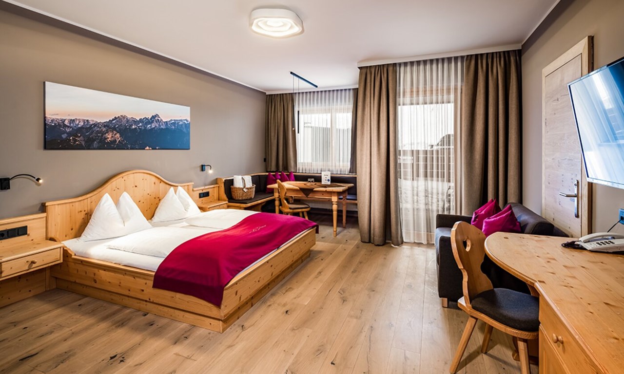 Hotel Gartnerkofel Zimmerkategorien Wohnstudio Heimatgefühl
