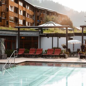 Wanderhotel: Outdoor-Pool - Hotel DIE POST ****