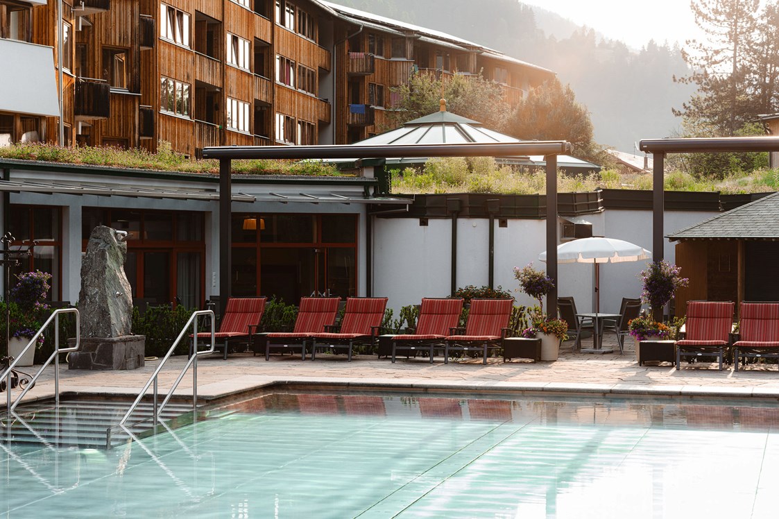 Wanderhotel: Outdoor-Pool - Hotel DIE POST ****