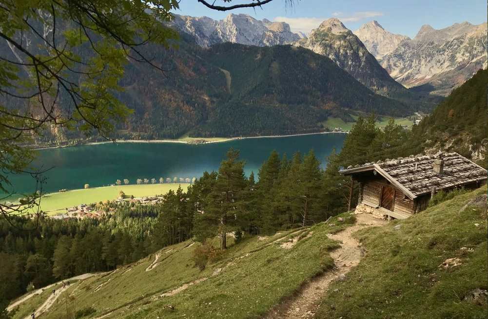 Alpenhotel Tyrol - 4* Adults Only Hotel am Achensee Tourentipps Dalfazer Wasserfall bis Dalfazalm