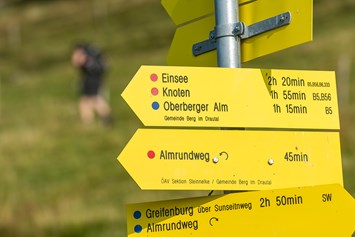 Wanderhotel: Vom Haus zu den Wanderwegen  - Sattleggers Alpenhof & Feriensternwarte