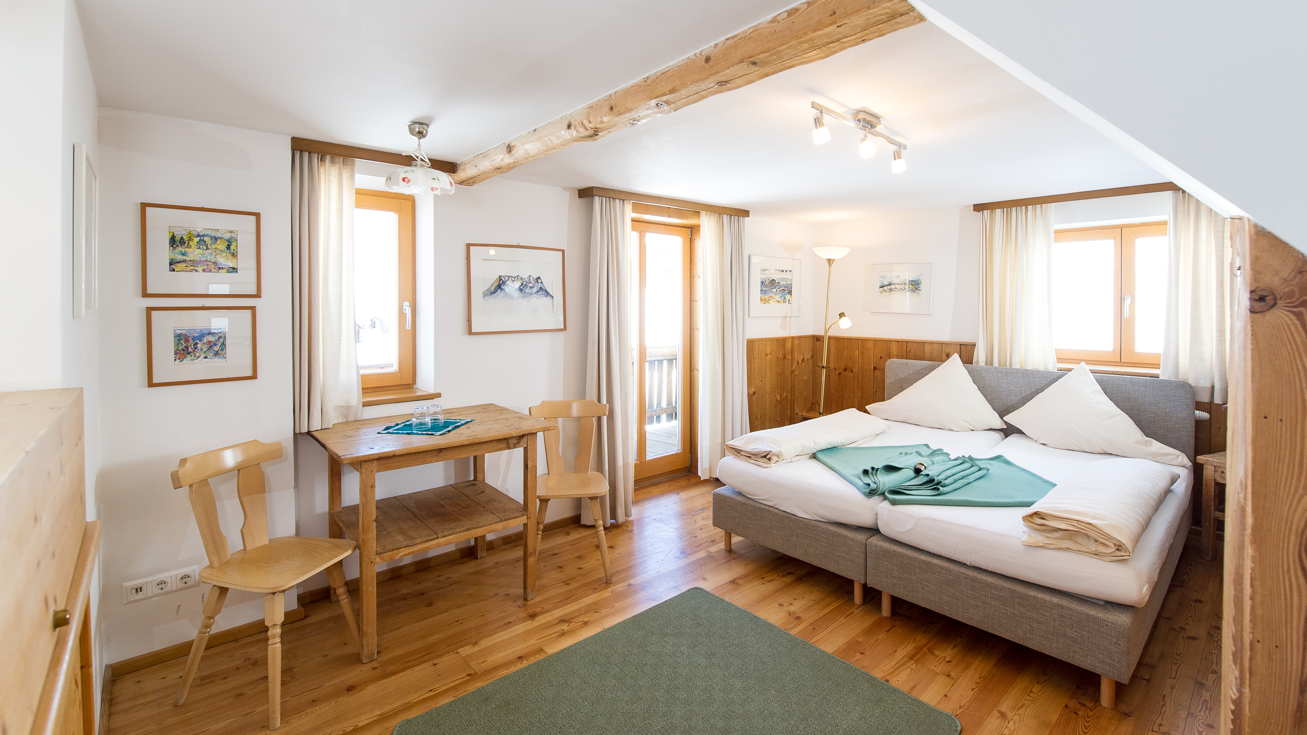 Wanderhotel: Panoramazimmer  -   Sattleggers Alpenhof & Feriensternwarte