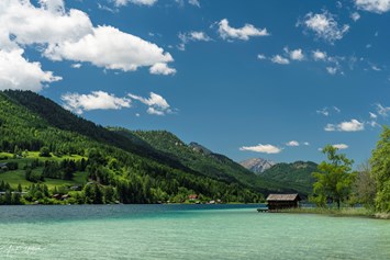 Wanderhotel: Weissensee in der Nähe - immer einen Ausflug wert.  - Sattleggers Alpenhof & Feriensternwarte