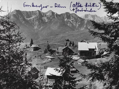 Wanderurlaub - Kötschach-Mauthen - Vor 100 Jahren ... -   Sattleggers Alpenhof & Feriensternwarte