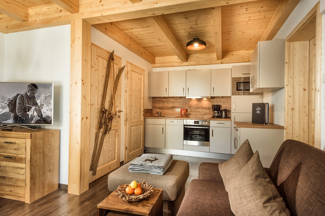 AlpenParks Aktiv & Natur Resort Hagan Lodge Altaussee Zimmerkategorien Lodge Alpine Comfort Plus für 4 + 2 Personen
