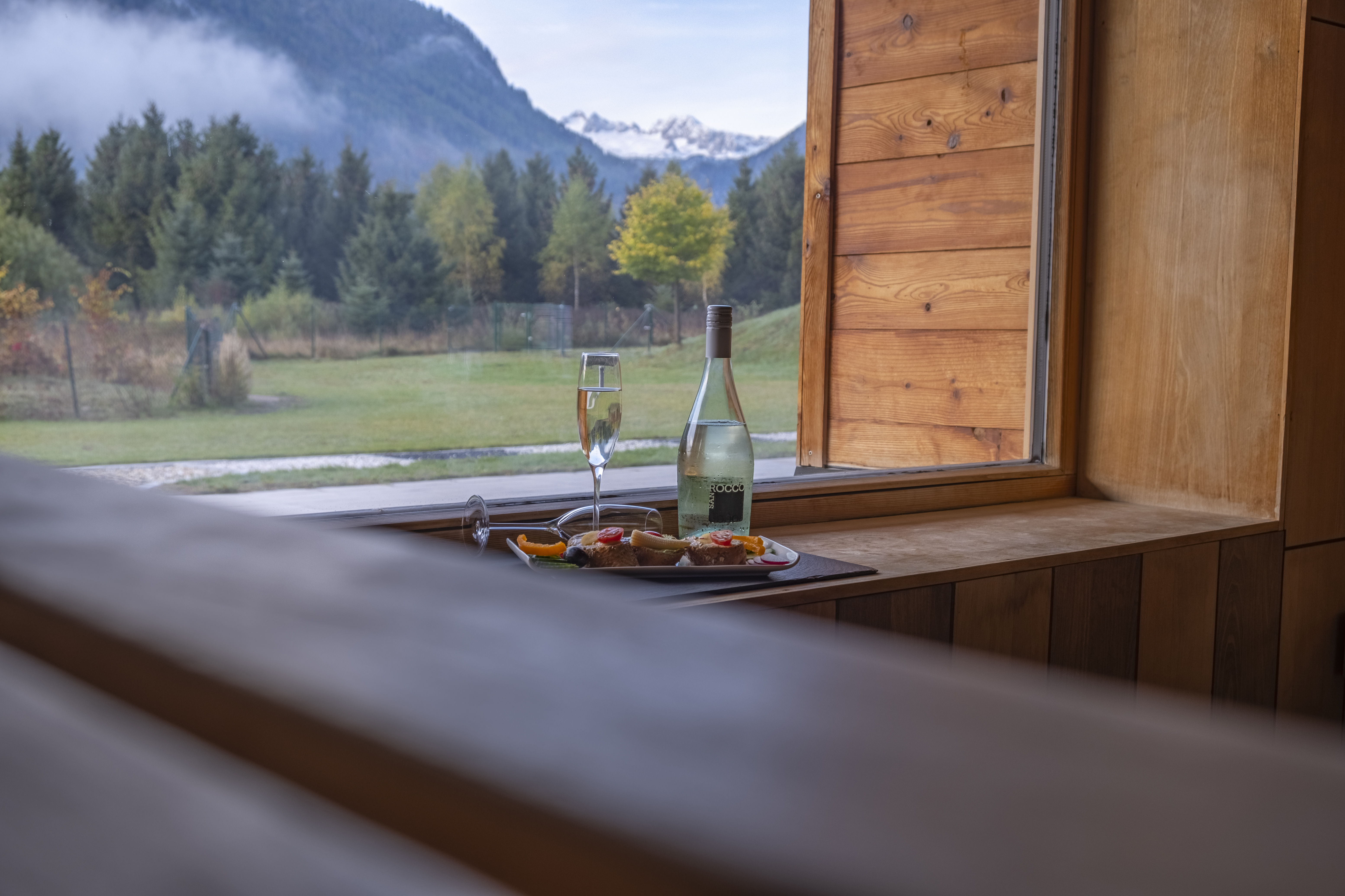 Wanderhotel: Prosecco und Brötchen Aufguss für Damen - Narzissen Vital Resort