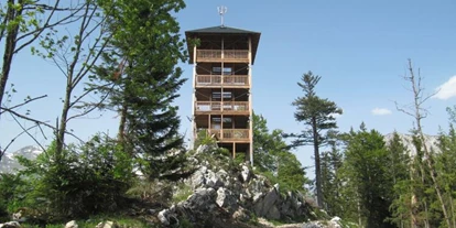 Wanderurlaub - Sonnenterrasse - Bad Aussee - Wandern zur Tressensteinwarte  - Narzissen Vital Resort