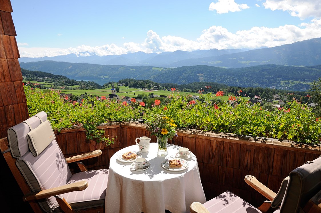 Wanderhotel: Aussicht - Naturhotel Alpenrose