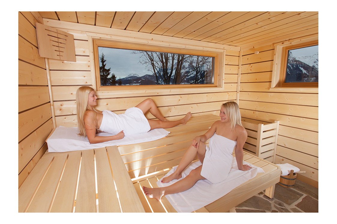 Wanderhotel: Sauna mit Panoramablick - Hotel Schröckerhof GmbH