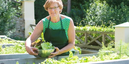 Wanderurlaub - Steiermark - Salat- und Kräutergarten - Hotel Landsitz Pichlschloss