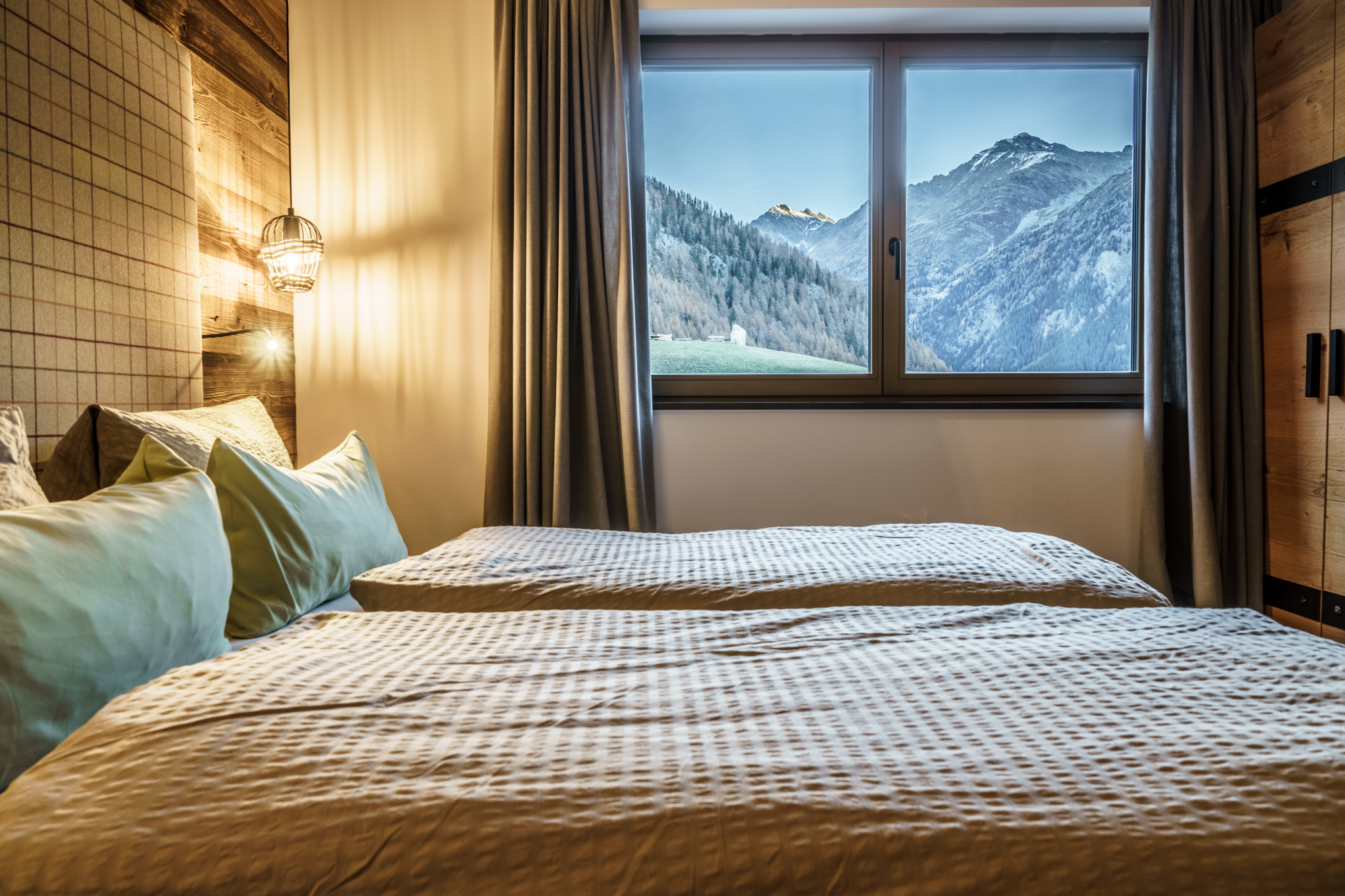 Wanderhotel: Schlafzimmer Chalet - The Peak Sölden