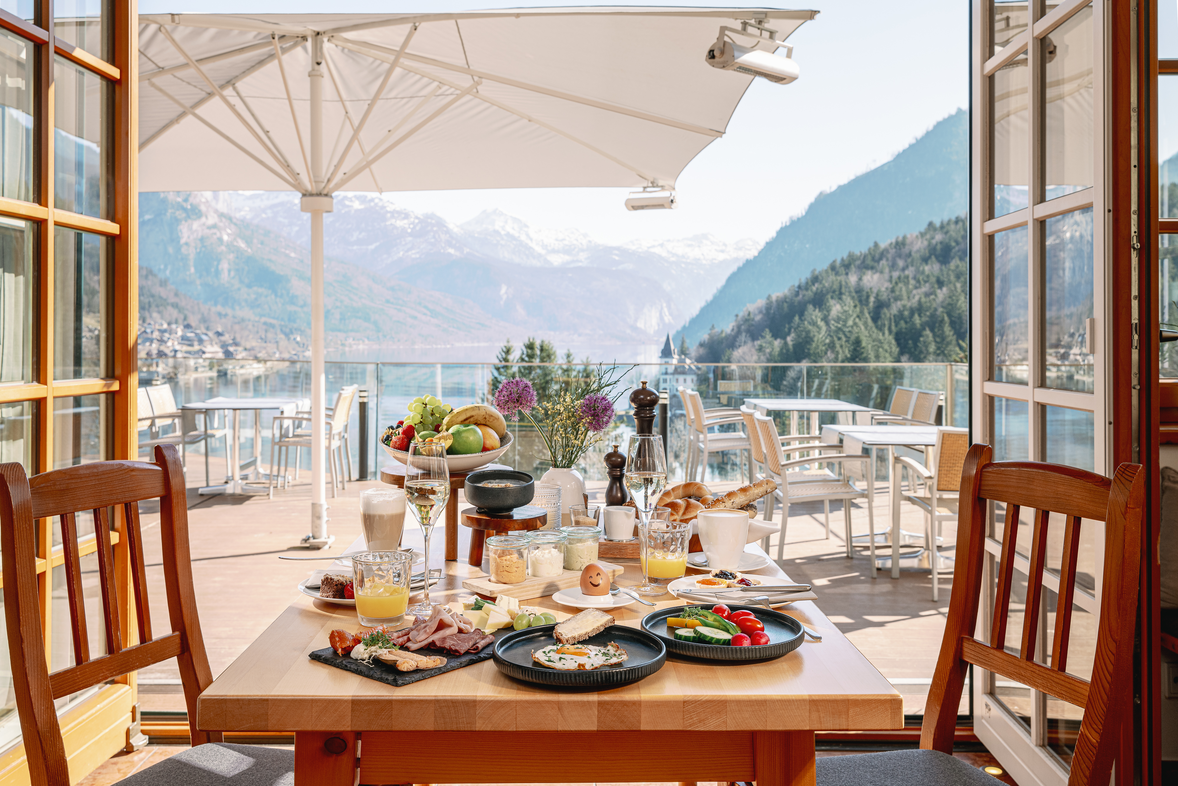 Wanderhotel: Frühstück im Gasthaus SEEBLICK - MONDI RESORT AM GRUNDLSEE