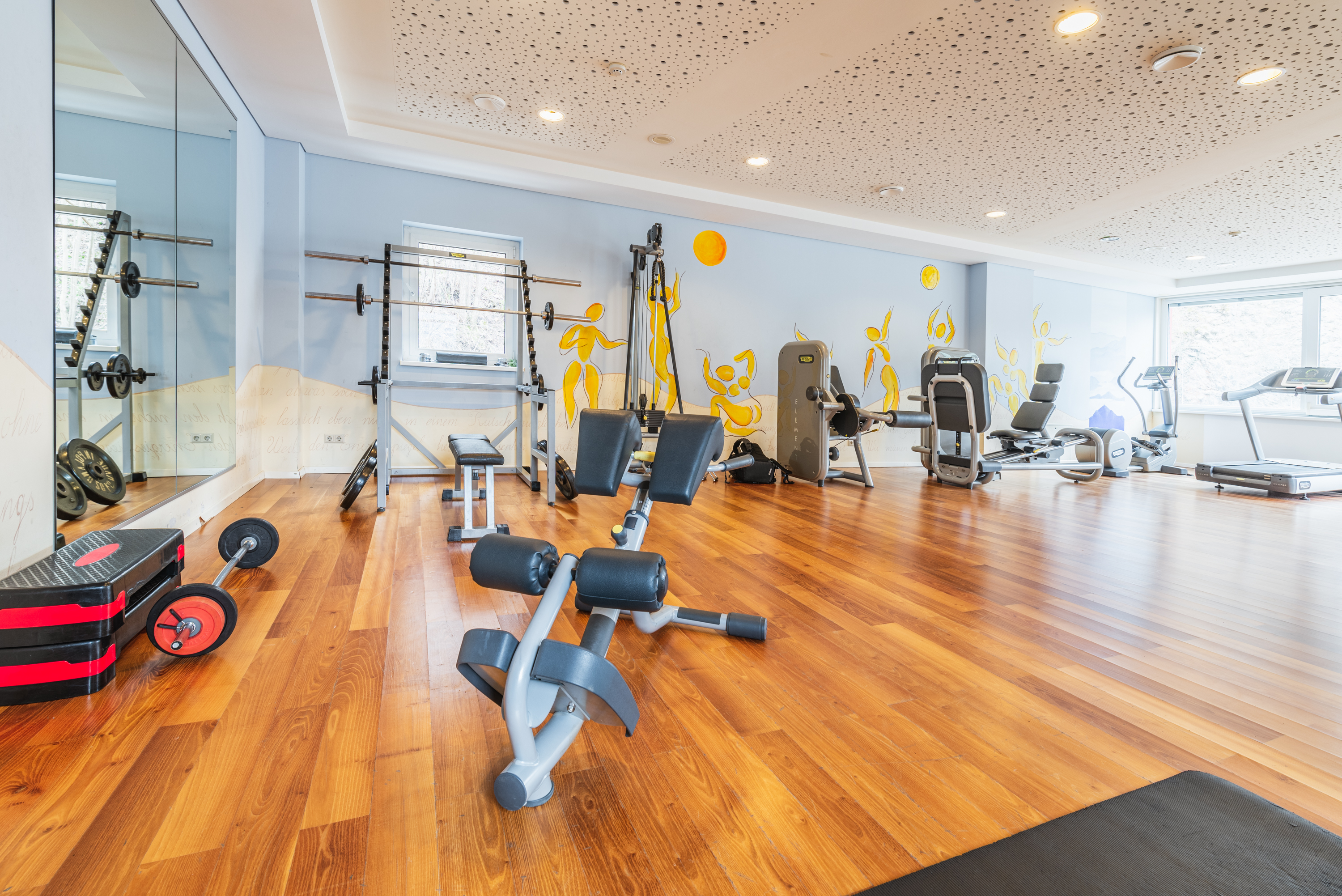 Wanderhotel: Fitnessraum - Hotel Schneeberghof 