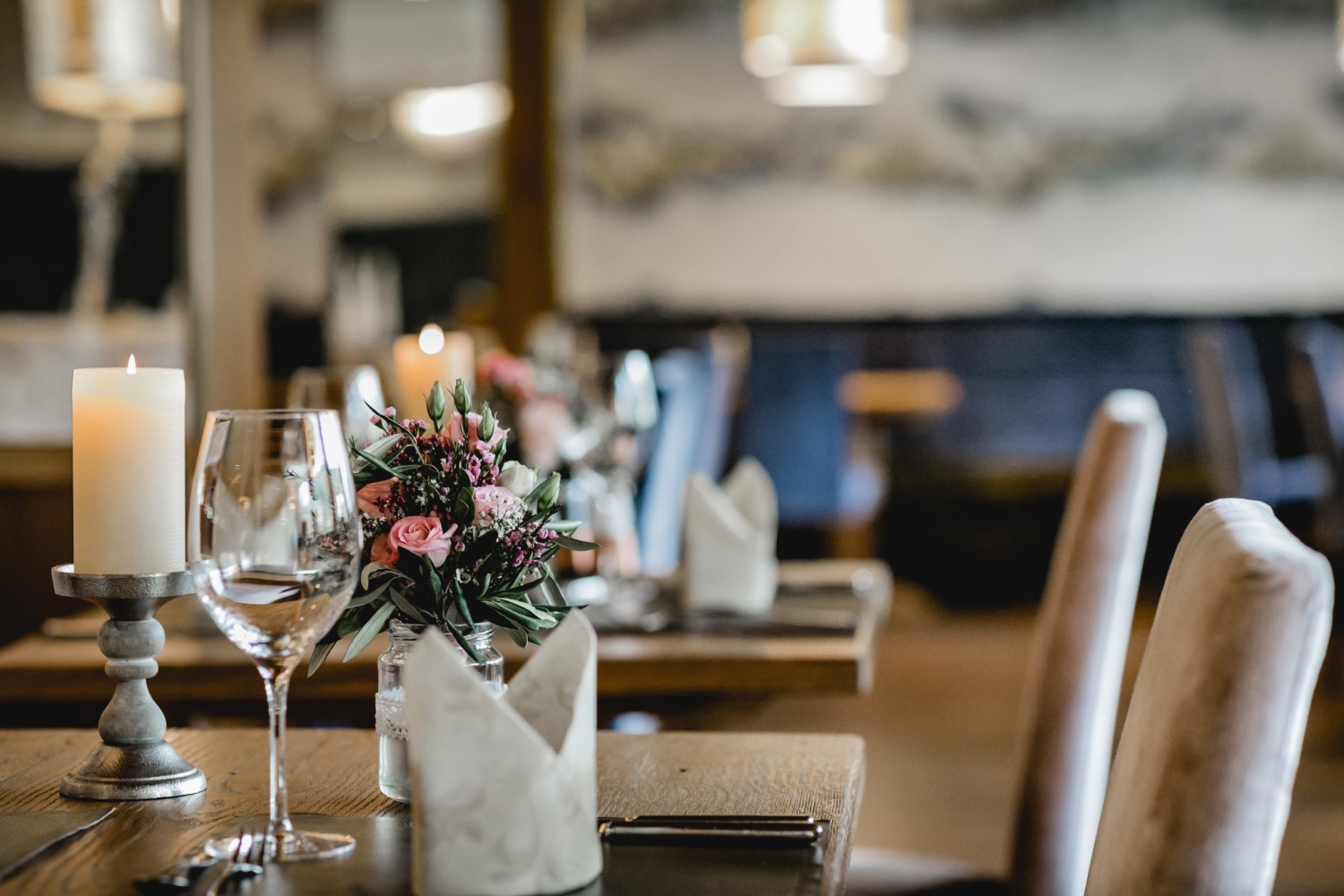 Wanderhotel: Restaurant im Hotel Sommerhof Gosau - Familienhotel Sommerhof