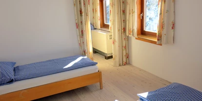 Wanderurlaub - Sonnenterrasse - Bad Aussee - Zimmer auf der Kranabethhütte - Kranabethhütte