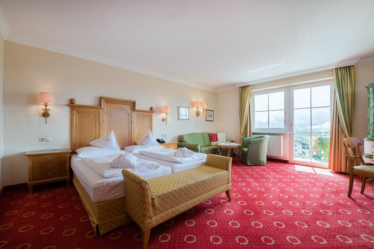 Hotel AlpenSchlössl Zimmerkategorien Wohnkomfortzimmer Fürst
