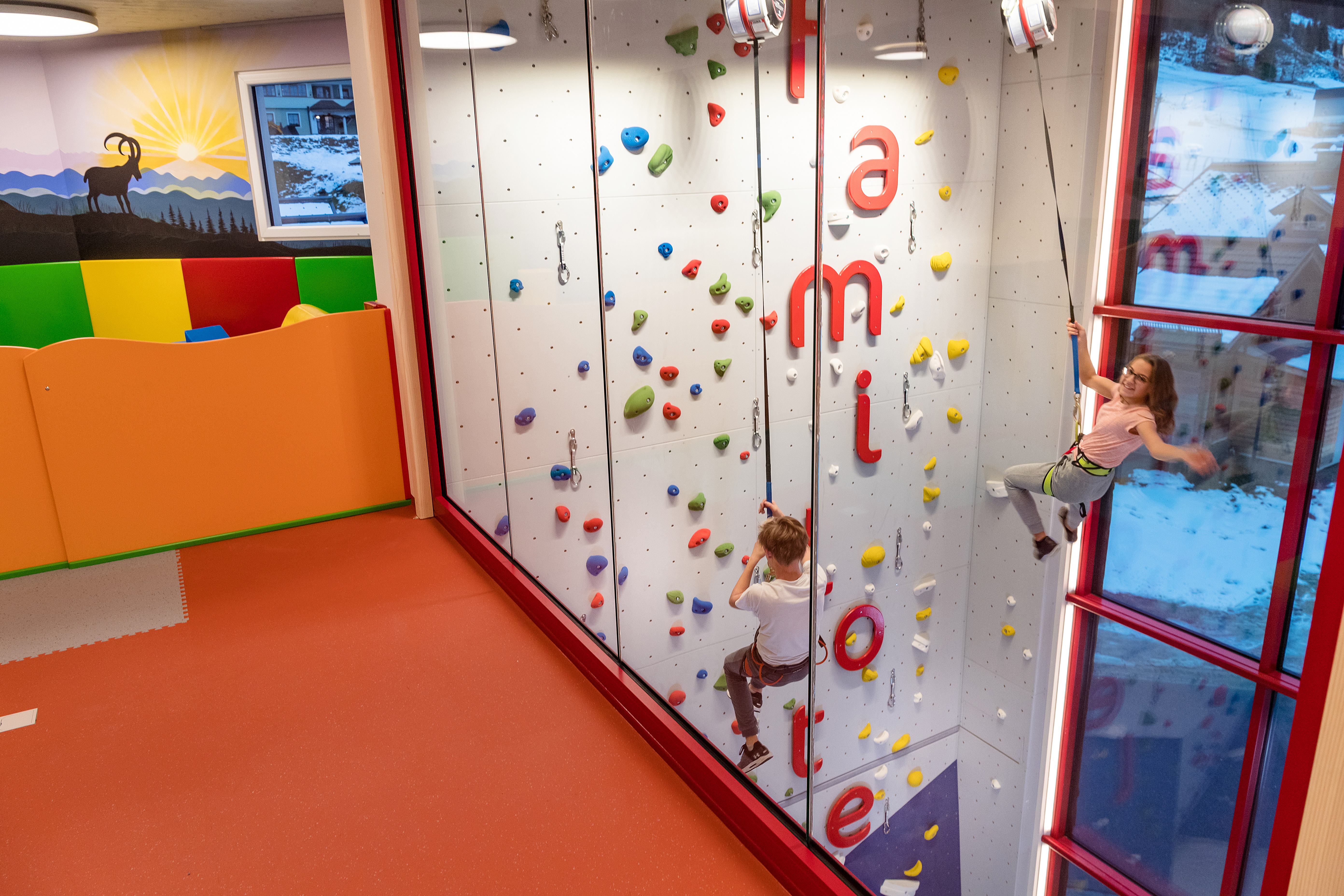 Wanderurlaub - Mauterndorf (Mauterndorf) - Kletterwand - Familotel Zauchenseehof