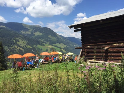 Wanderurlaub - Fahrstuhl - Wanderung mit Picknick am Berg - Familienhotel Botenwirt ***S