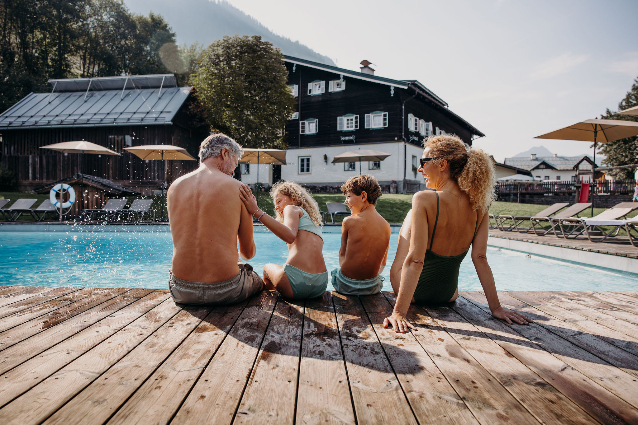 Wanderhotel: familie am pool - Resl Resort - Hotel