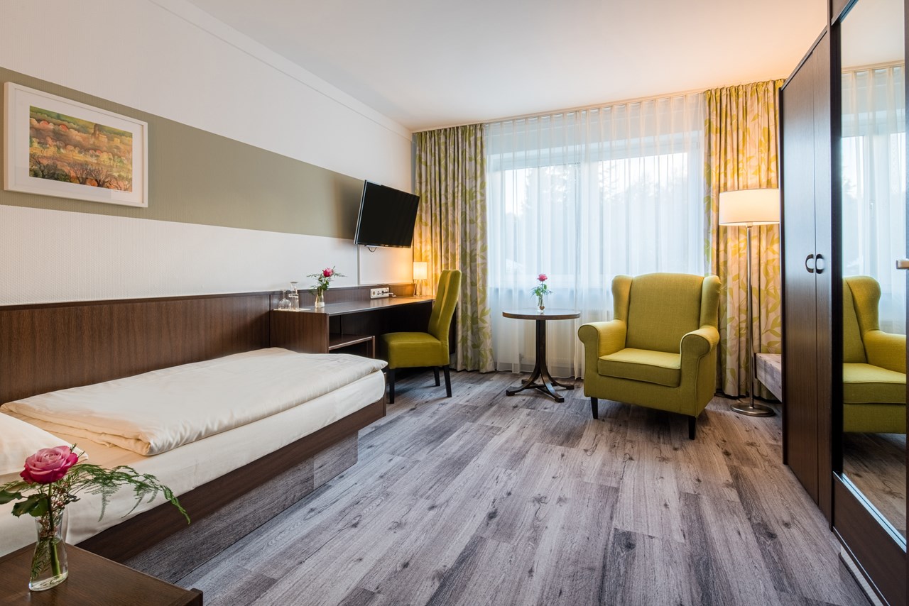 Waldhotel Schäferberg Zimmerkategorien Komfort Einzelzimmer im Hotel