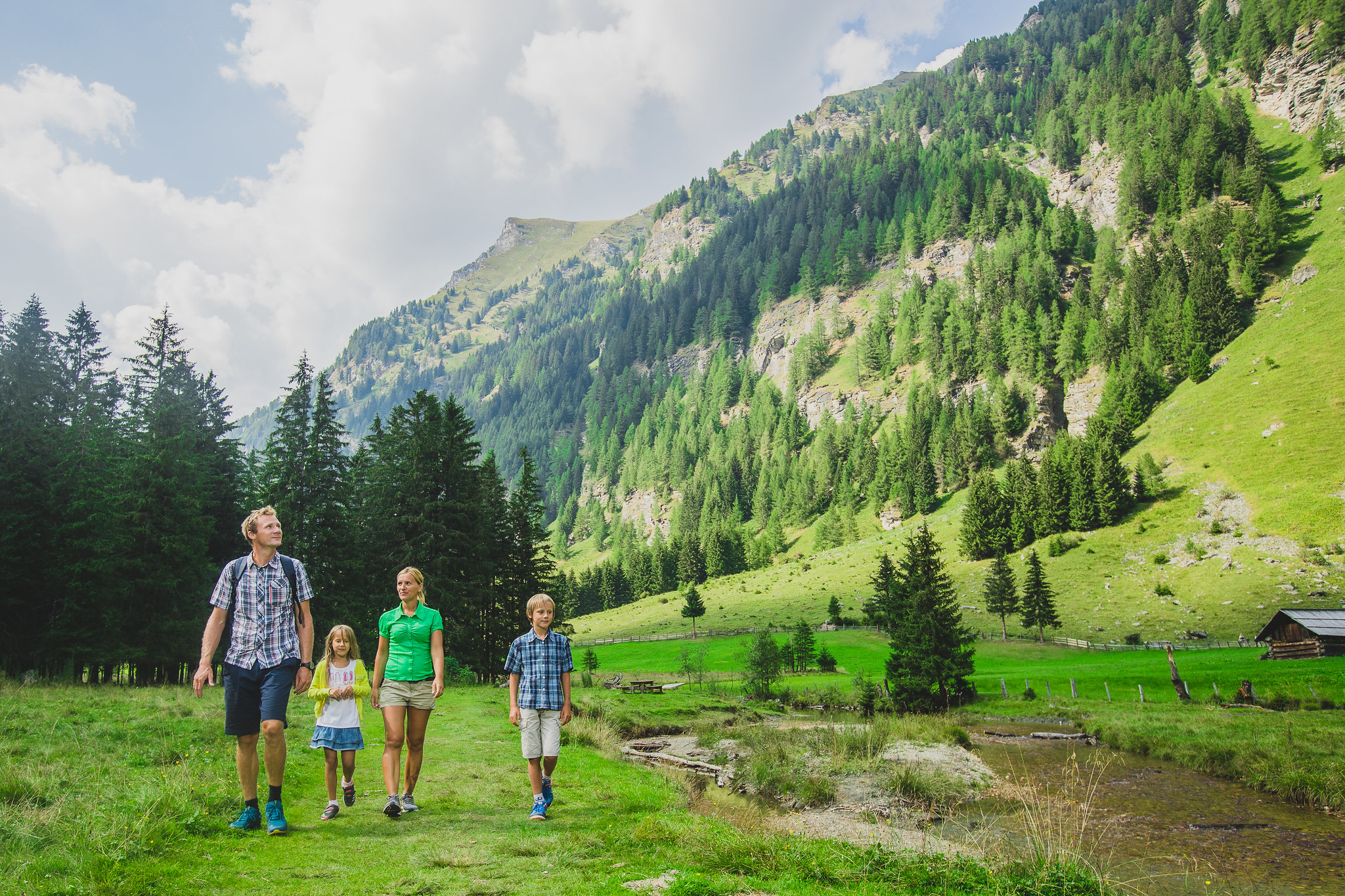 DAS ALPENHAUS KATSCHBERG.1640 Tourentipps Wanderung zur Bonnerhütte