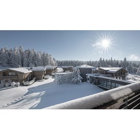 Wanderhotel: INNs HOLZ Chaletdorf Resort im Winter - INNs HOLZ Chaletdorf