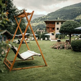 Wanderhotel: Garten im Sendlhofer's - ein perfekter Ort zum Relaxen - Sendlhofer's