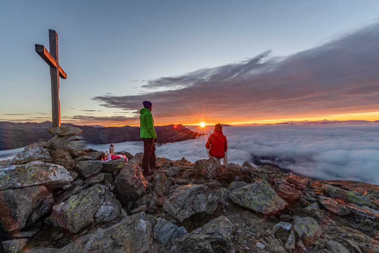 Glocknerhaus Naturdomizil Tourentipps Gipfelwanderung zum Naßfeldriegel