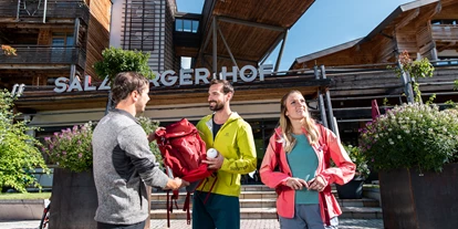 Wanderurlaub - Fahrstuhl - Hotel Salzburger Hof Leogang