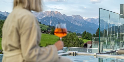 Wanderurlaub - Fahrstuhl - Hotel Salzburger Hof Leogang