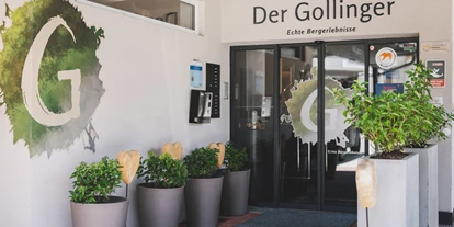 Wanderurlaub - Fahrstuhl - Eingang - Der GOLLINGER