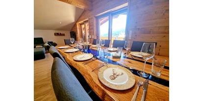 Wanderurlaub - Klassifizierung: 3 Sterne - Tirol - Essbereich der Suite "Heimatgfühl" - Landhaus Wildschütz
