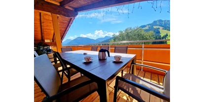 Wanderurlaub - Klassifizierung: 3 Sterne - Tirol - herrlicher Blick in die Bergwelt vom Balkon aus  - Landhaus Wildschütz