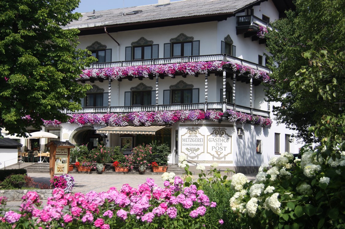 Wanderhotel: Außenansicht - Landgasthof Zur Post (Schleching)