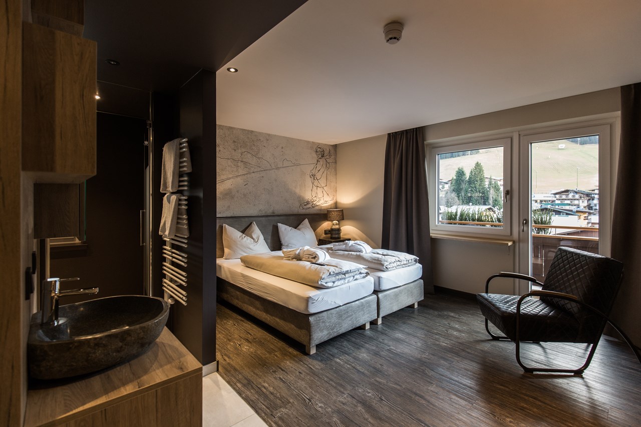 THOMSN - Alpine Rock Hotel Zimmerkategorien Doppelzimmer Comfort (ca. 26 - 30 m²)
