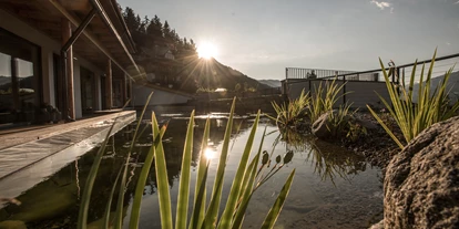 Wanderurlaub - Lesachtal - Sauna Teich - der daberer . das biohotel - der daberer . das biohotel