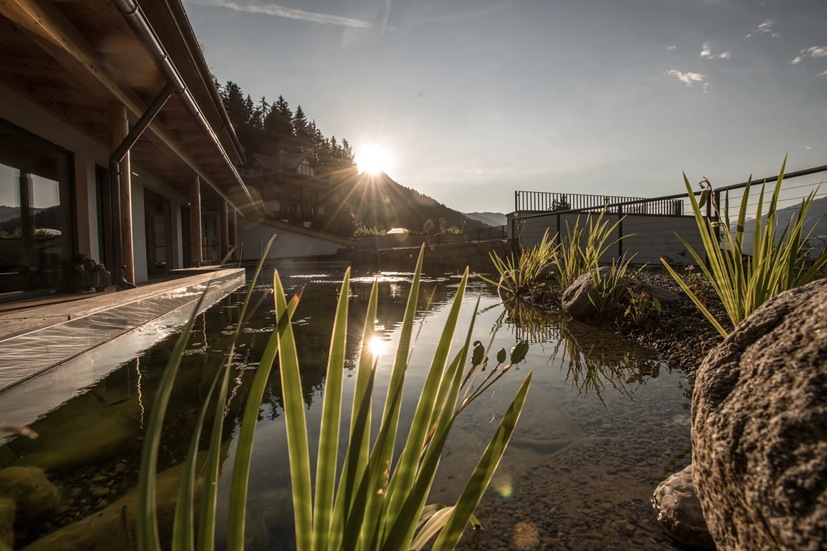 Wanderhotel: Sauna Teich - der daberer . das biohotel - der daberer . das biohotel