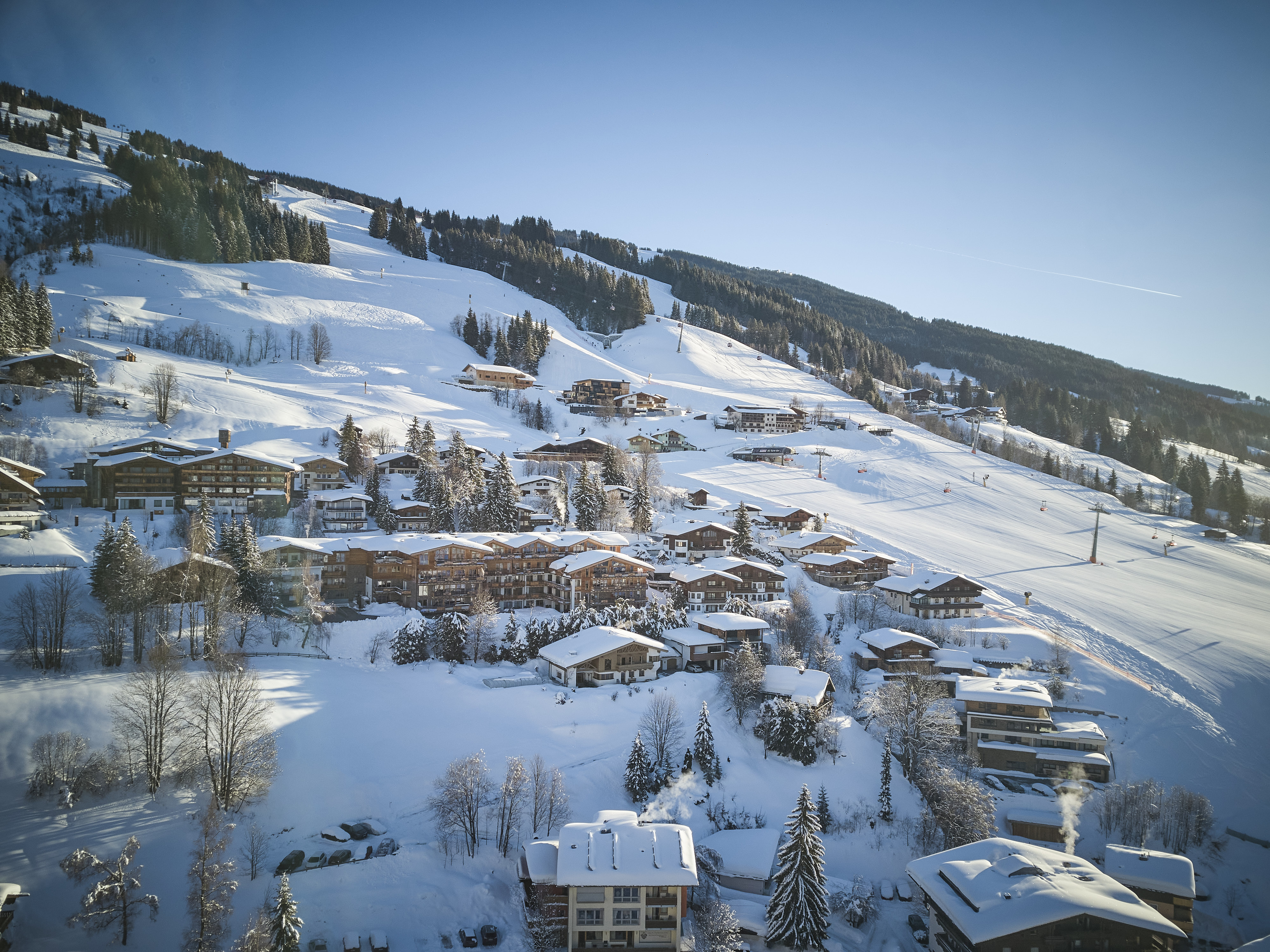 Wanderhotel: Winterpanorama - AlpenParks Hotel & Apartment Sonnleiten