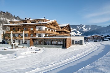 Wanderhotel: Außensicht Winter - Ski & Bike Hotel Wiesenegg