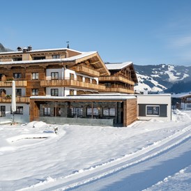 Wanderhotel: Außensicht Winter - Ski & Bike Hotel Wiesenegg