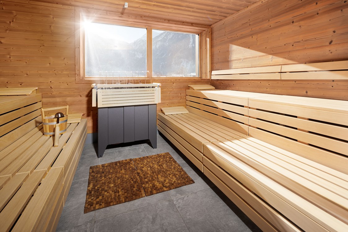 Wanderhotel: die Panorama-Sauna - Hotel Post Krimml