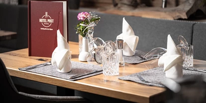 Wanderurlaub - Fahrstuhl - Unseres À-la-Carte Restaurant - Hotel Post Krimml
